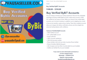 Buy Verified Bybit Accounts